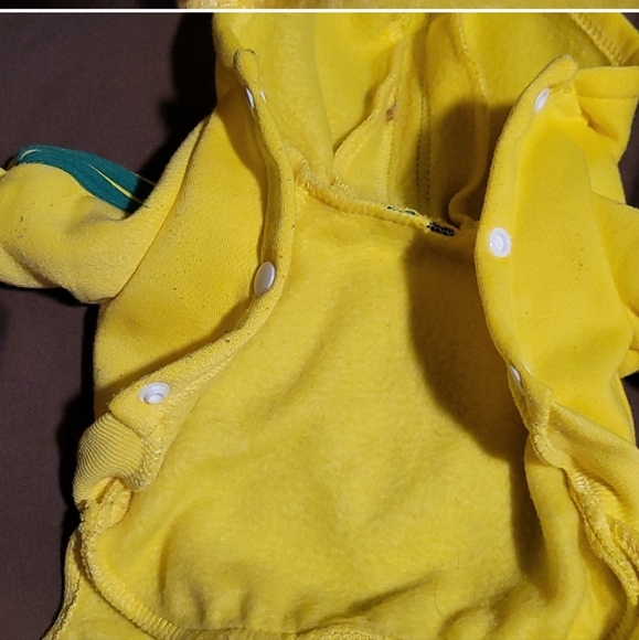 Dog Yellow Green Stripes Jumper - Picture 6 of 6